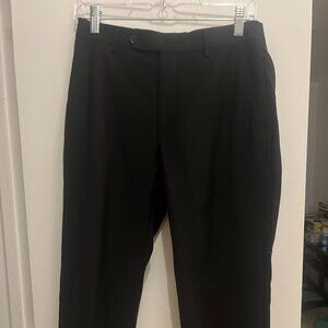 Bar III Women's Straight-Leg Dress Pants (SZ 32W BLACK)